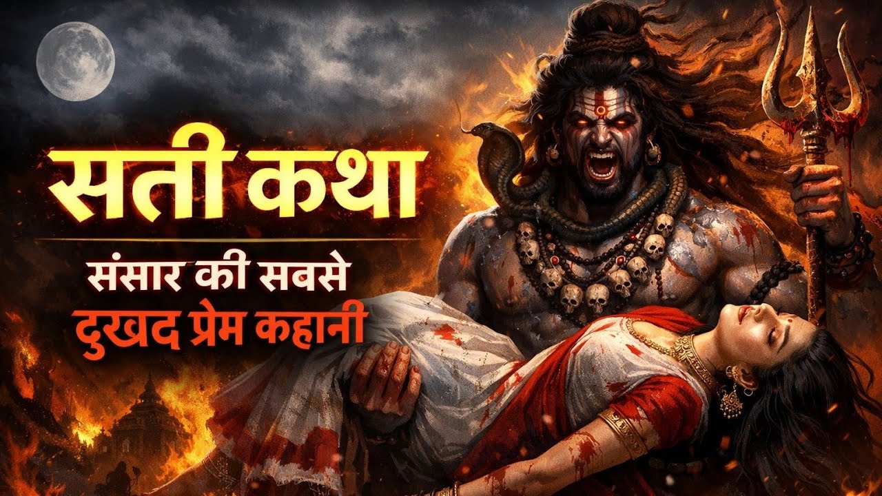 सती कथा की असली सच्चाई | सती माता का जन्म,विवाह,मृत्यु और पुनर्जन्म की पूरी कहानी Sati Katha Hindi 