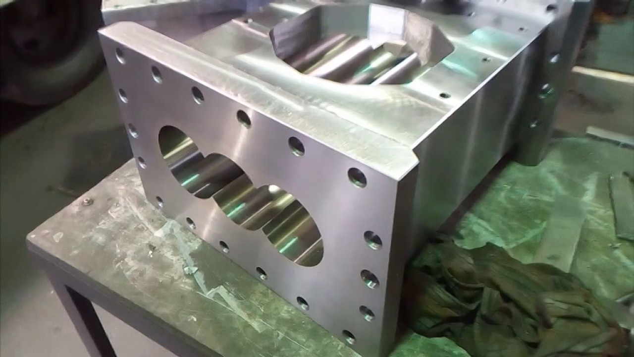 Profesional de doble tornillo extrusora repuestos fabricante en China-Barril de doble tornillo