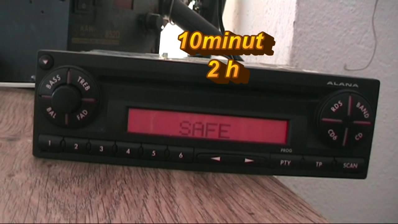 ALANA - CD - 2005 - SEAT IBIZA alana radio code SAFE Grundig Alana Car Radio