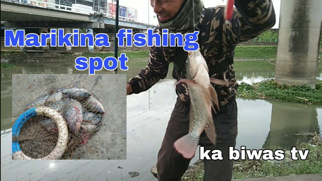 HAPPY FISHING IN MARIKINA RIVER KA BIWAS TV#Vlog#46🎣🐟
