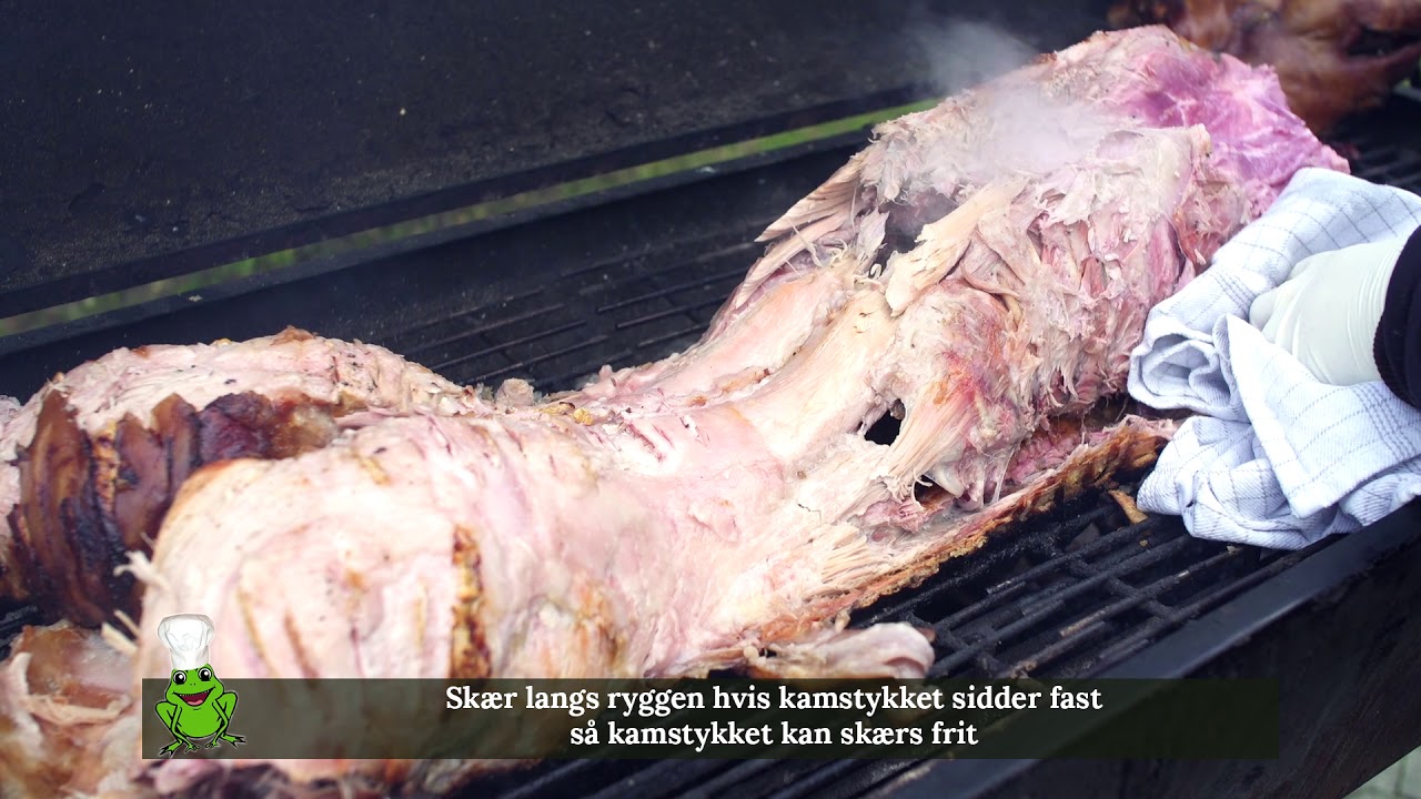 Udskæring af Helstegt pattegris