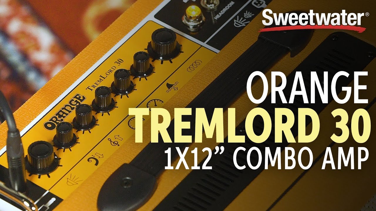 Orange TremLord 30 1x12