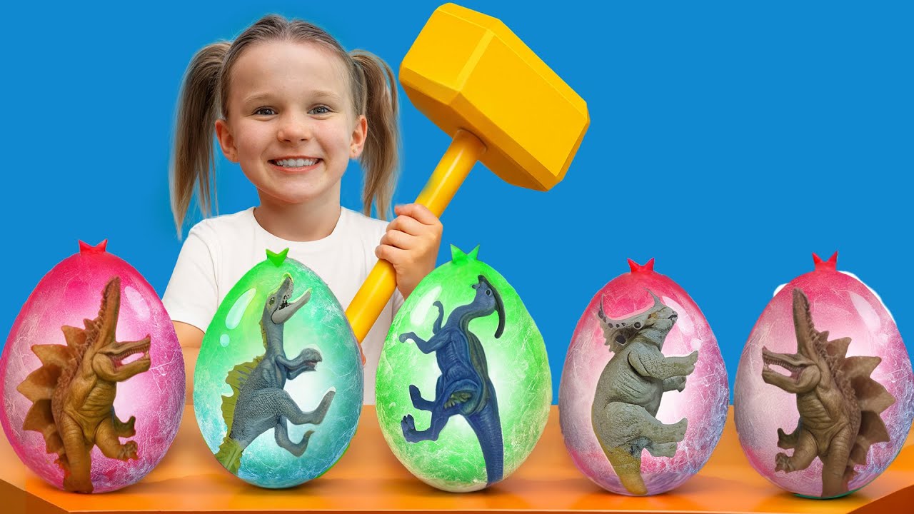 Crianças Transformam Brinquedos em Verdadeiros DINOSSAUROS – Fatos Sobre Dinossauros para Crianças
