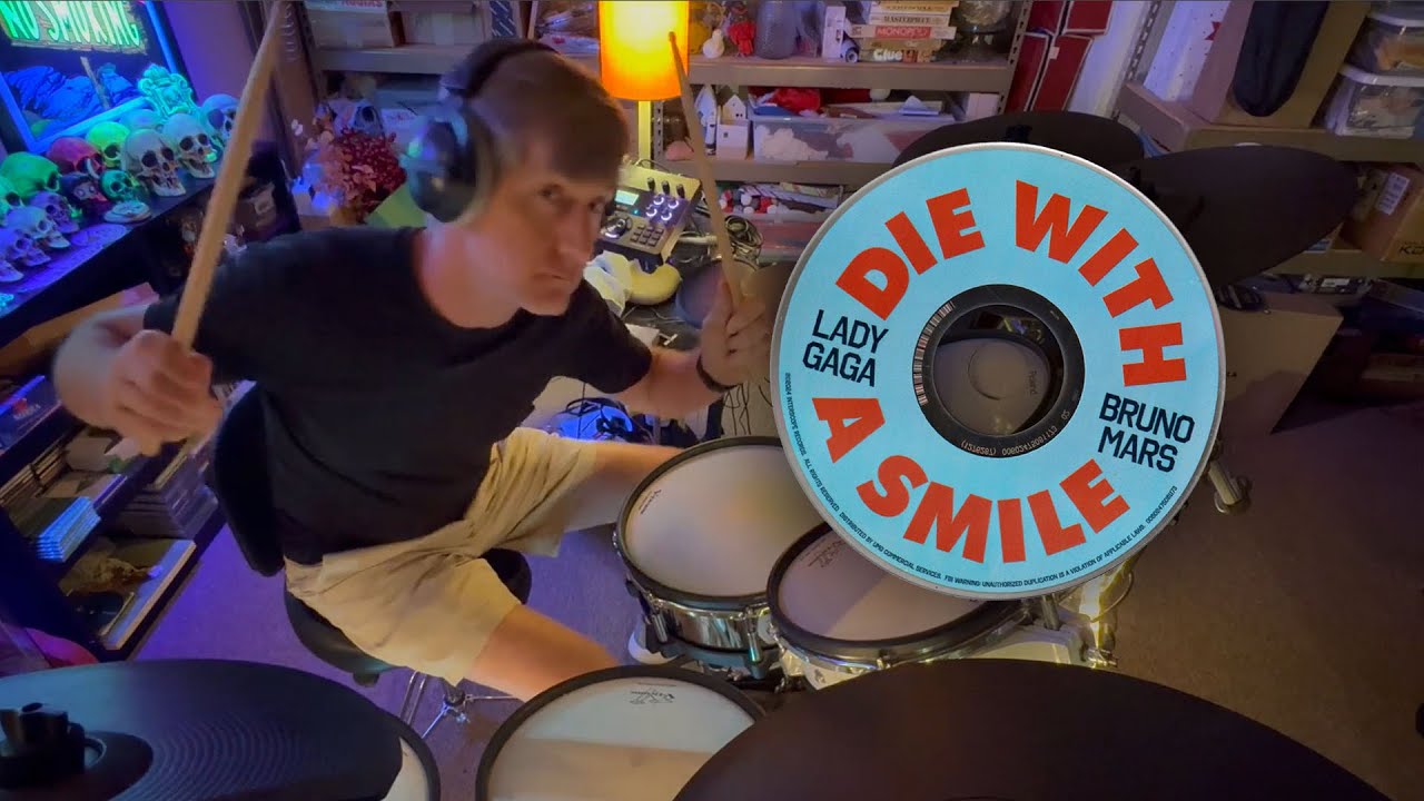 Bruno Mars and Lady GaGa: Die With a Smile drum cover