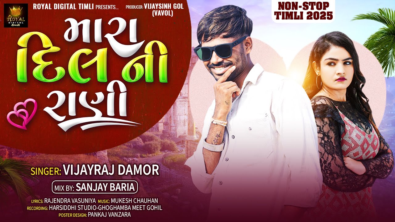 Mara Dil Ni Rani - Vijayraj Damor | મારા દિલ ની રાણી | Nonsto Timli | Vijayraj Damor New Timli 2025