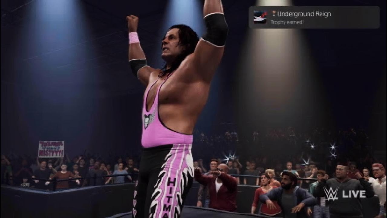 Трофей WWE 2K25 Underground Reign