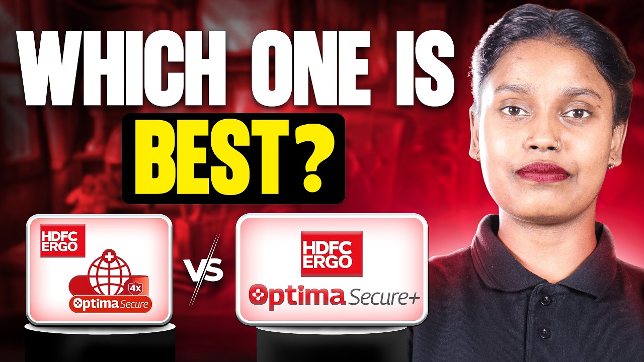 HDFC ERGO Optima Secure vs OptIma Secure Plus | HONEST Comparison | PolicyHub Insurance