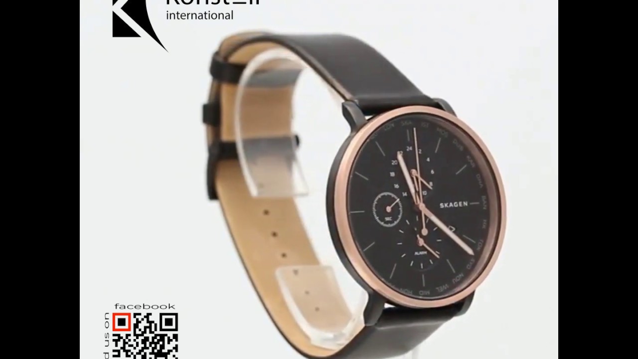 Skagen SKW6300 - Hagen Black Dial Men's Watch | skagenWear