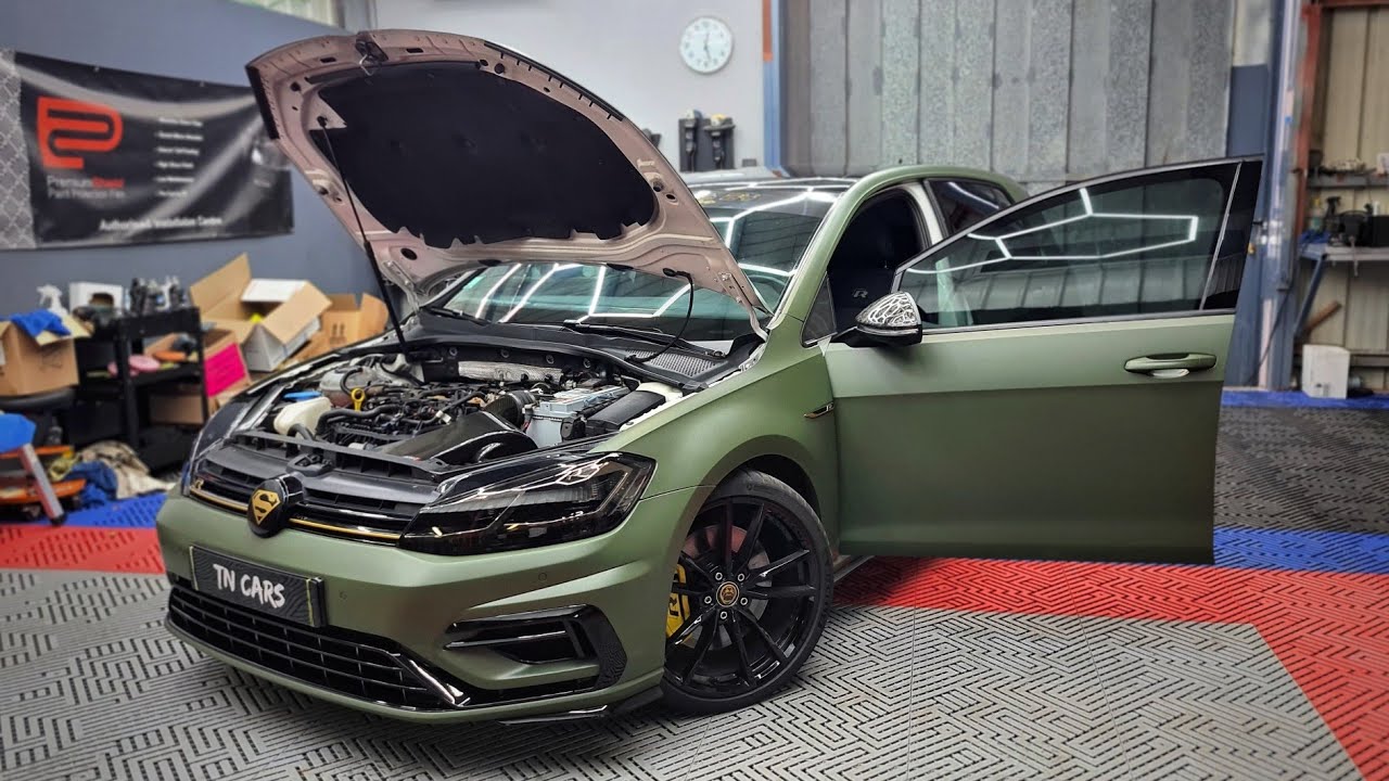 JE M'ENVOI EN L'AIR EN GOLF 7.5 R 😈😱 400 CHEVAUX !! (STAGE 2 FULL by APR)
