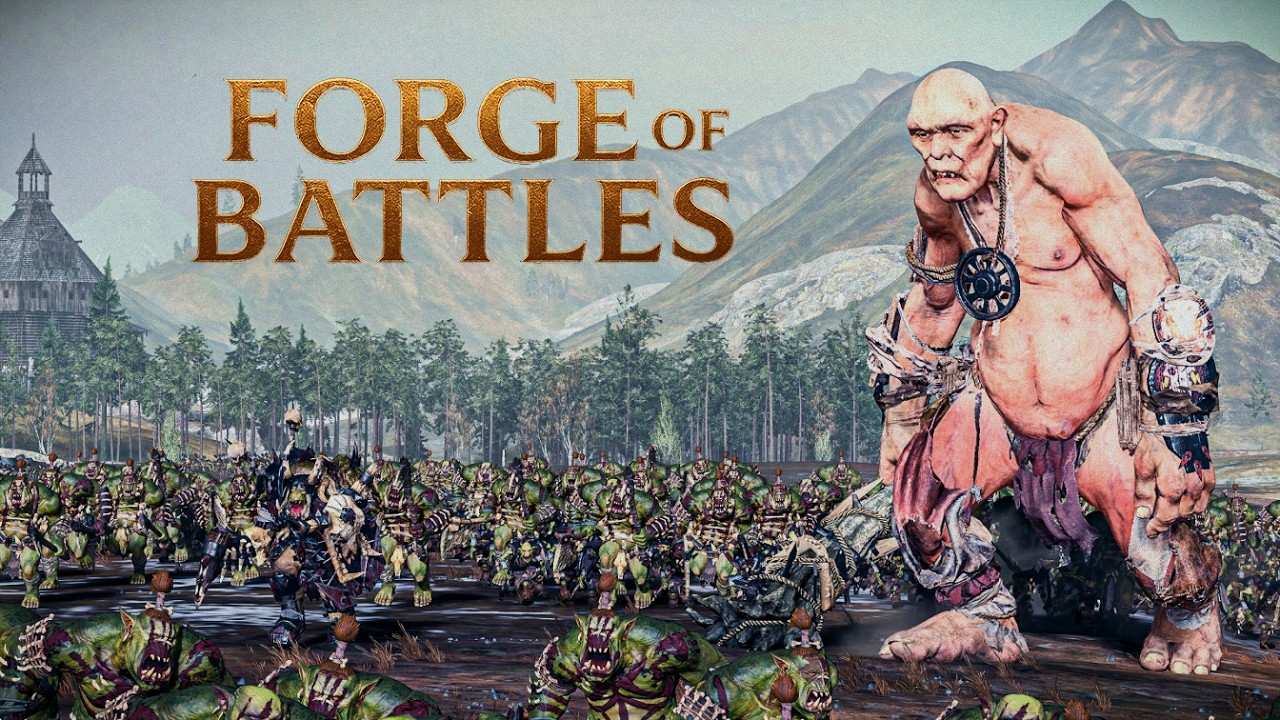 Epic Bridge Defense – 4000 Empire Soldiers vs 8000 Orcs & Goblins | Total War WARHAMMER 3