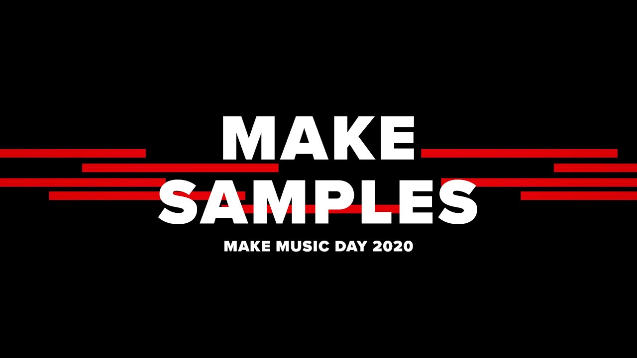Part 2: Building A Sample Instrument — Make Music Day