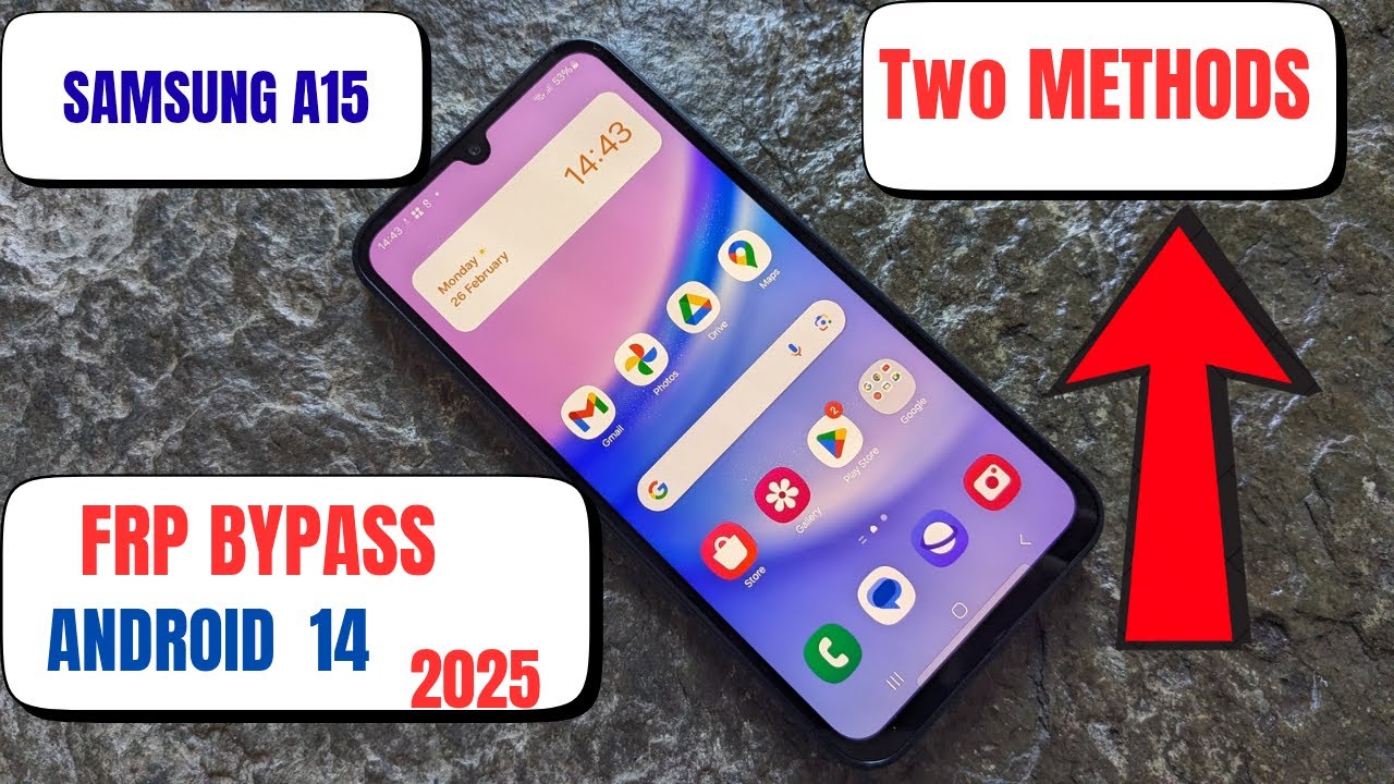 FRP BYPASS SAMSUNG A15 | A155F Two METHODS