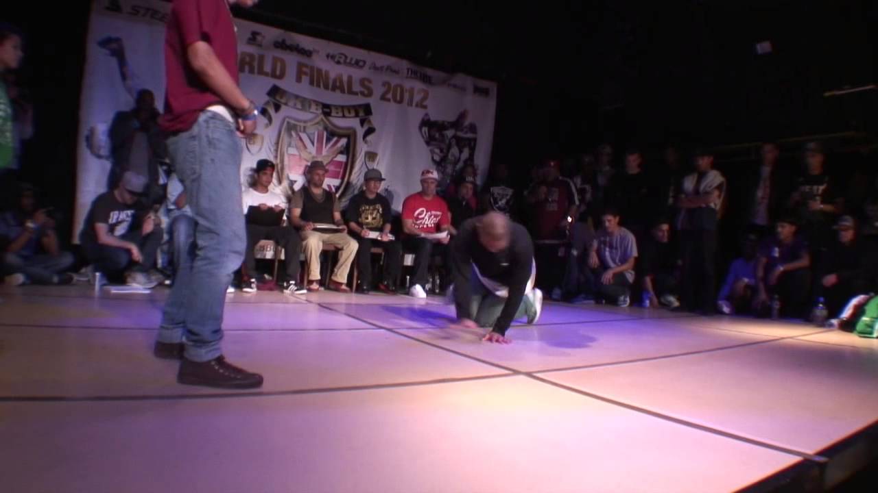UK BBoy Champs 2012 - VICIOUS VICTOR vs CHAKAL (Solo BBoy Top 16)