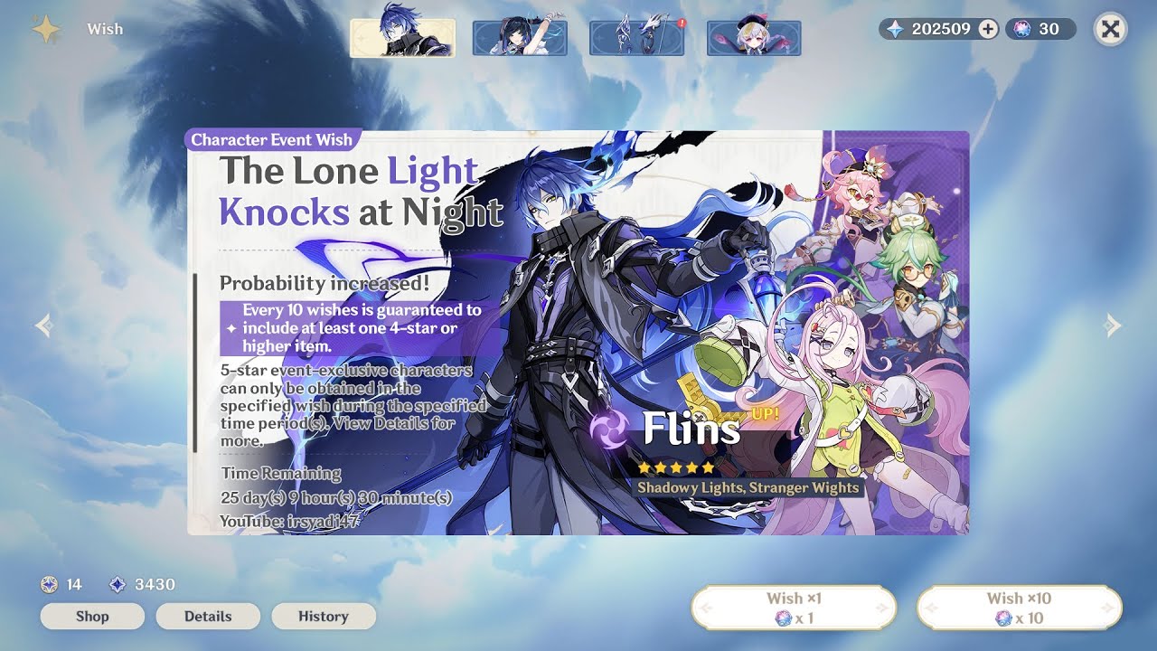 Someone Has Already Pull Flins Banner Before Update | Genshin Impact