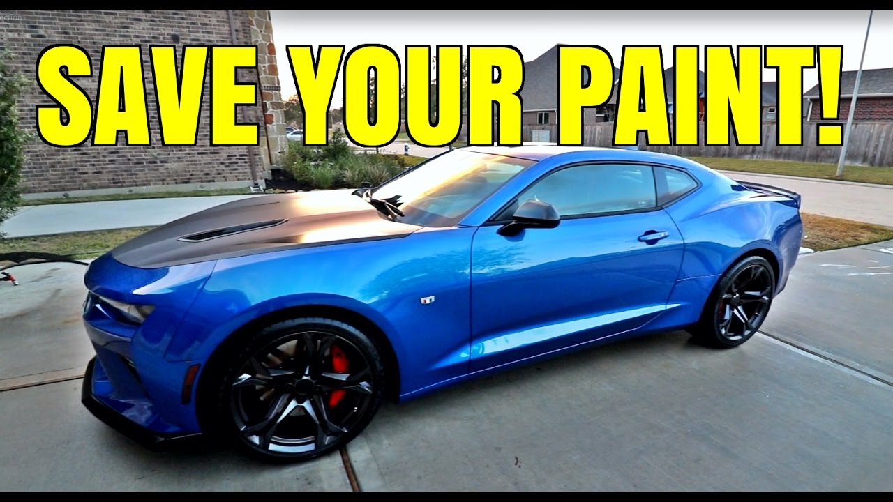 Paint Correction & Ceramic Coating - 2017 Camaro 1LE