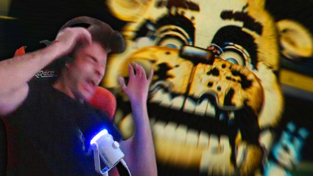 this fnaf game was too complex for bro🥀✌️😭