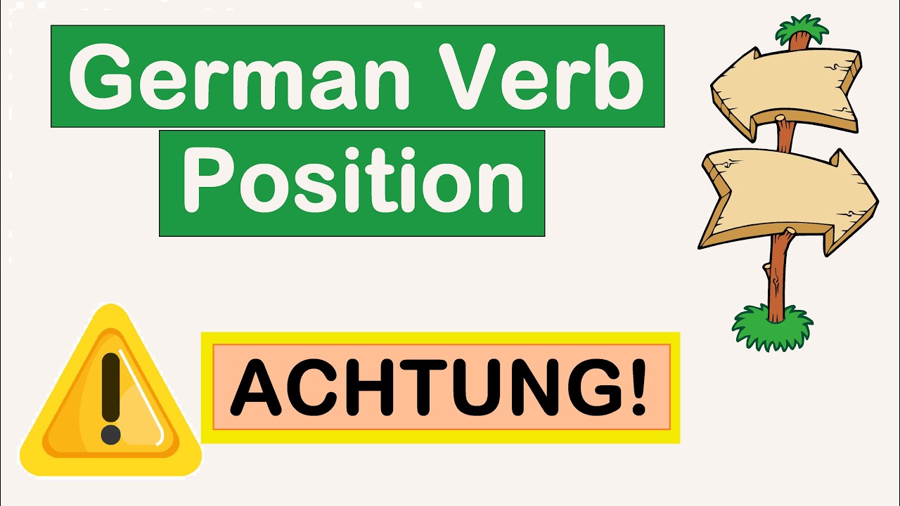 German Verb Position in Sentences | Learn German in Urdu/Hindi