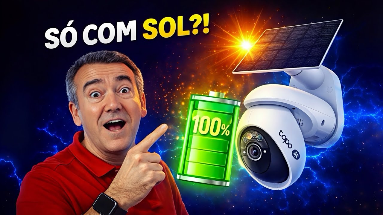 TP-Link TC92KIT 4K com Painel Solar 😳 Funciona Mesmo Só com SOL?!