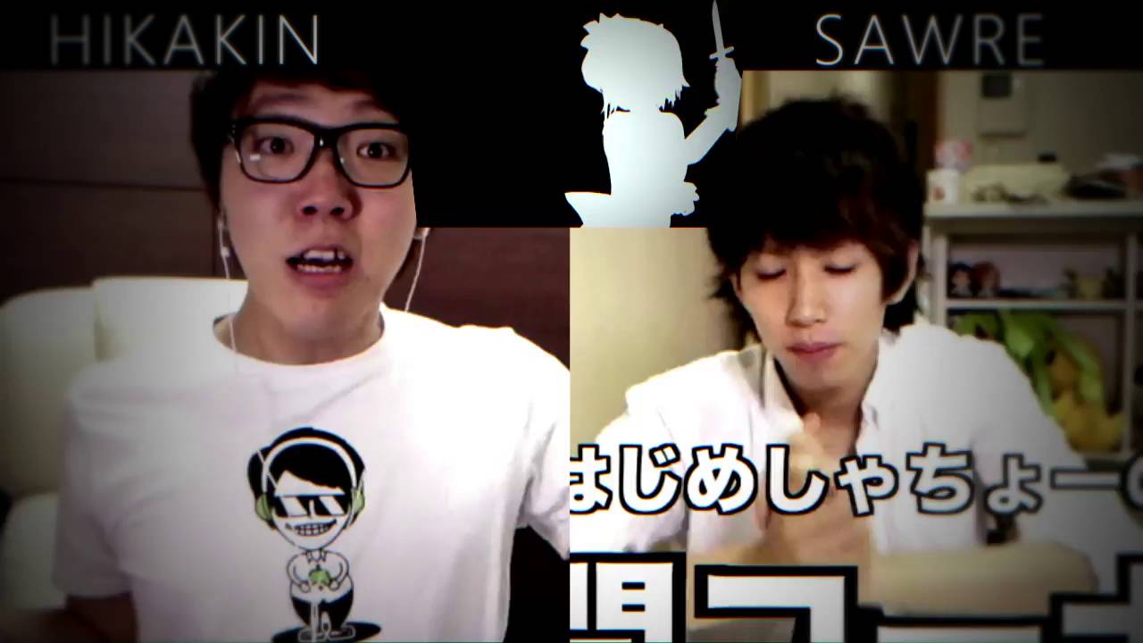 【Reupload】Hajime vs Hikakin voicepercussion showdown Bad Apple!!