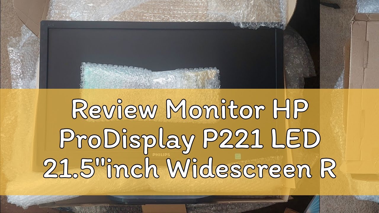 Review Monitor HP ProDisplay P221 LED 21.5
