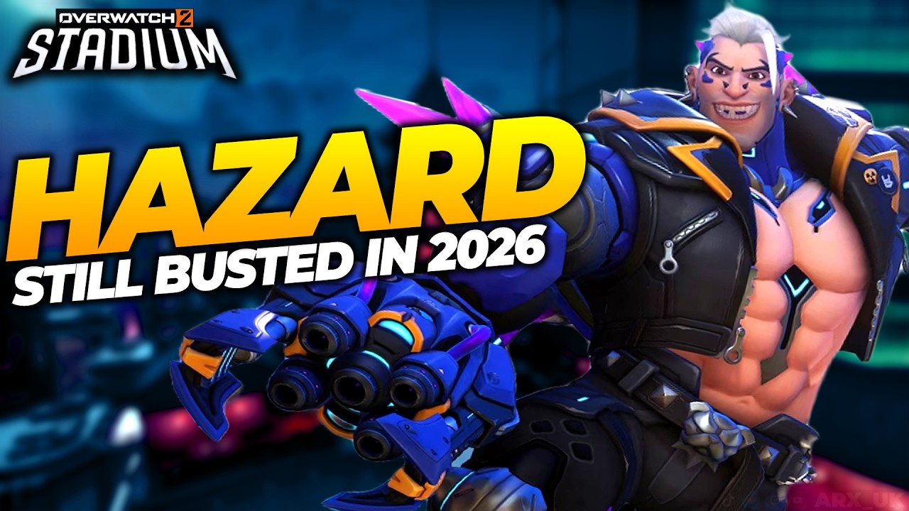 First time Hazard to prove he's TOO POWERFUL (Overwatch Stadium)