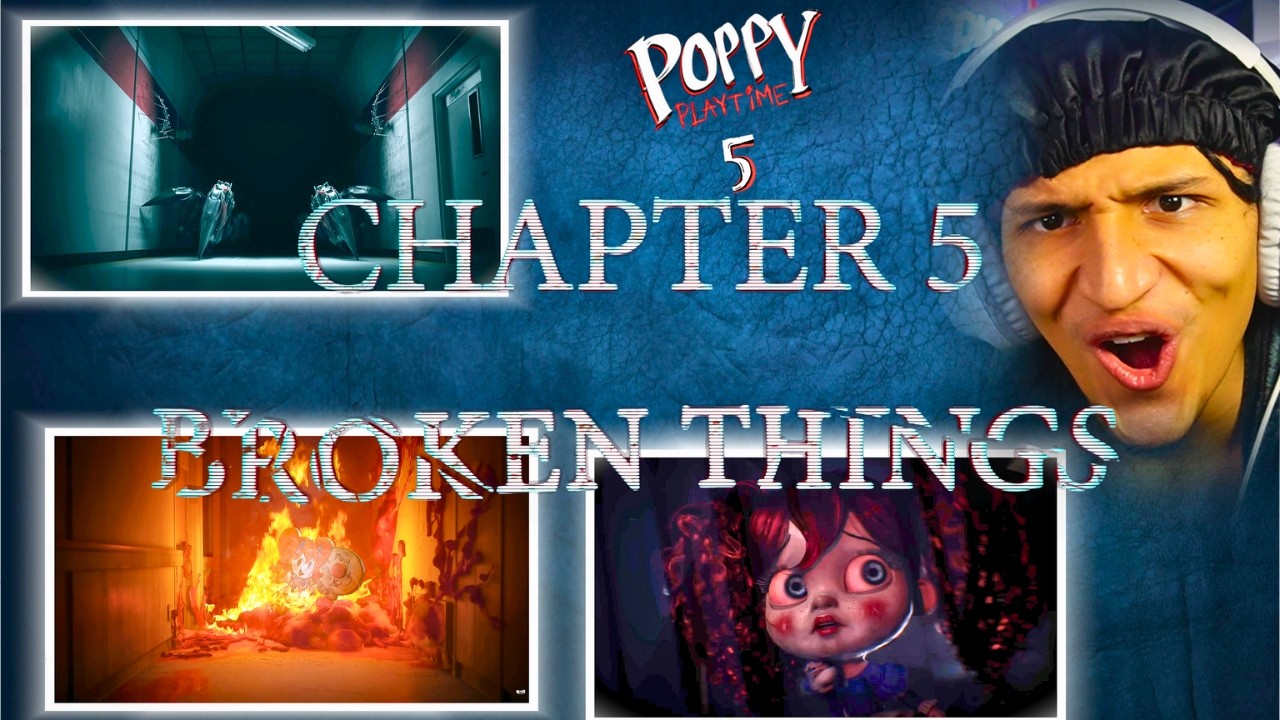 POPPY PLAYTIME ALL CHAPTER 5 TRAILERS REACTION