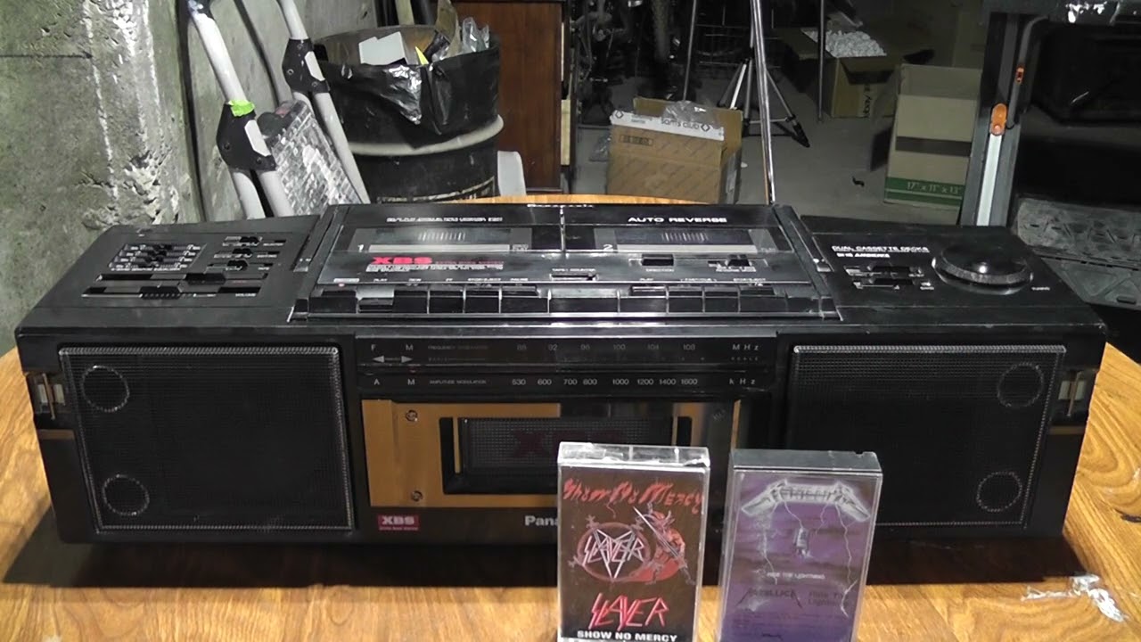 Panasonic RX-FW39 Dual Cassette Boombox XBS Ambience