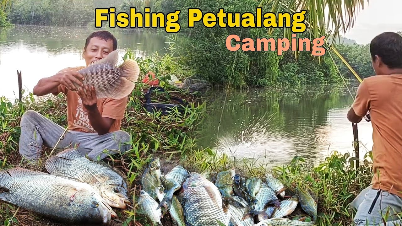 WAW..!! SPOT SERIBU PEMANCING, IKANYA MASIH MELIMPAH, CAMPING OVERNIGHT