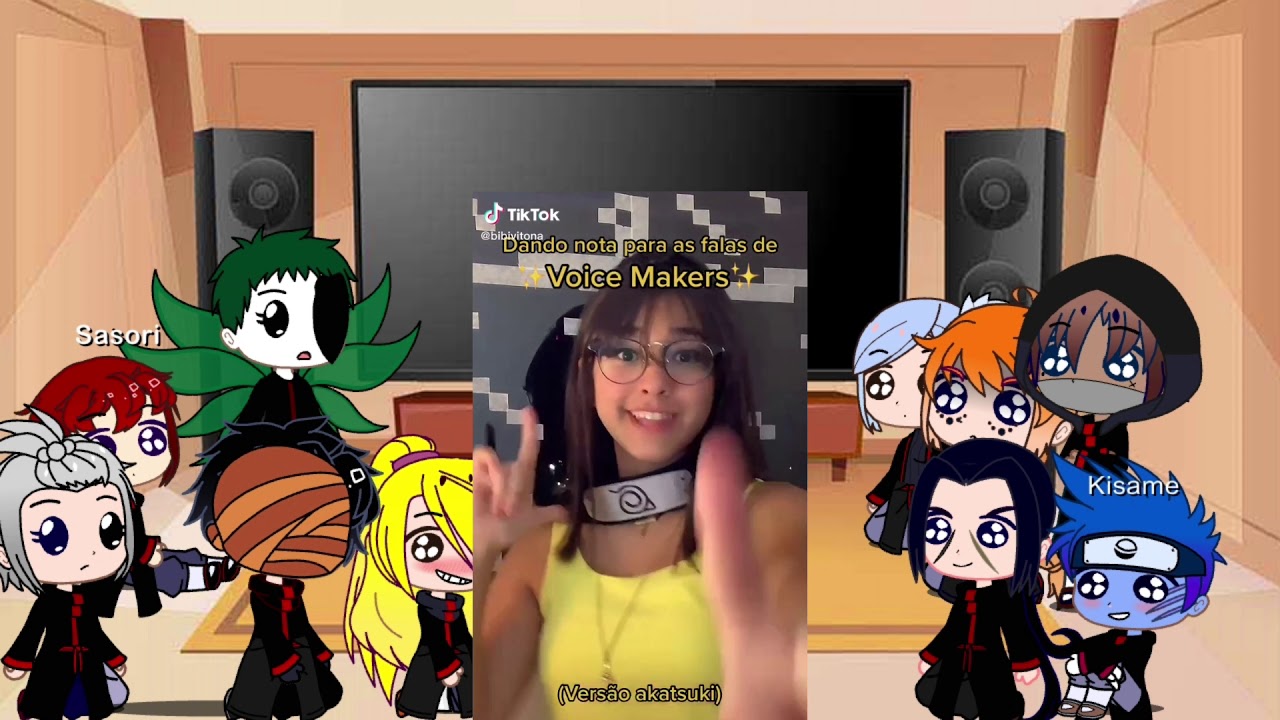 akatsuki reagir ao tik tok da akatsuki 🙃