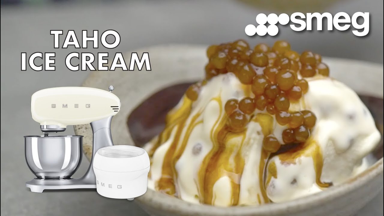Making Taho Ice Cream! 🍨 With the Smeg Stand Mixer