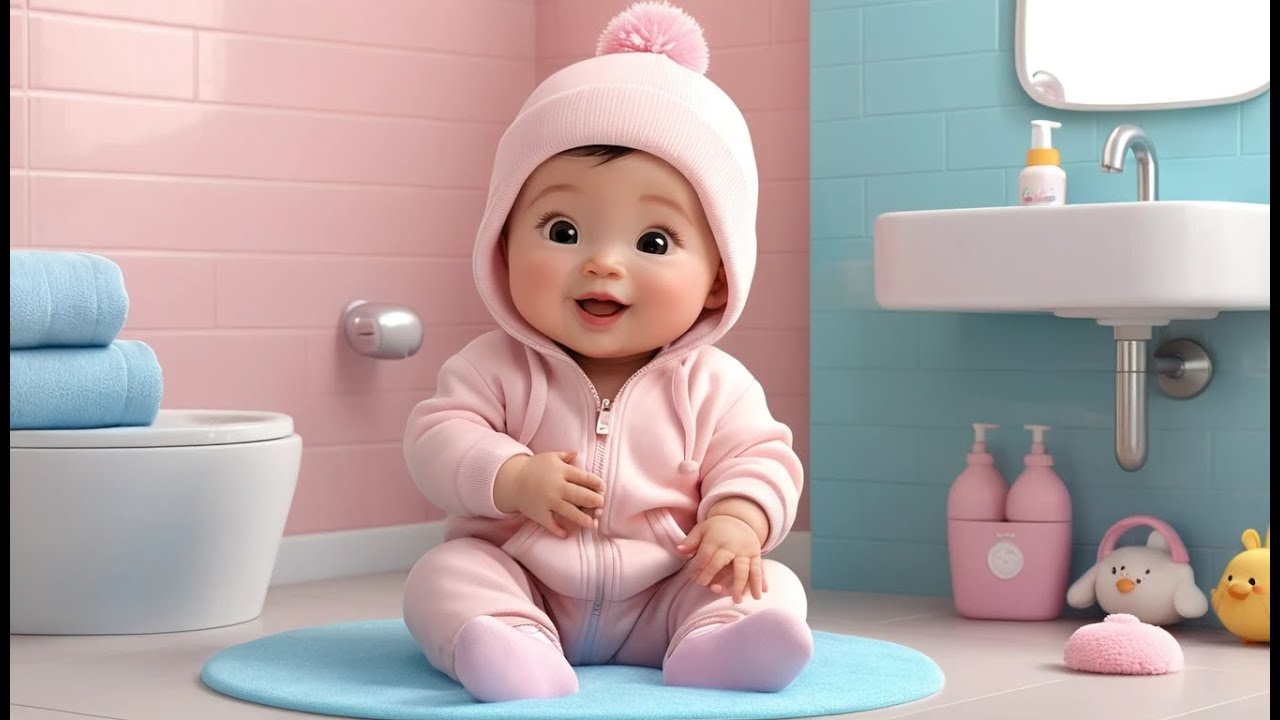 Winter Wash Face Song ❄️💦 | Fun Learning Winter Hygiene Song for Kids