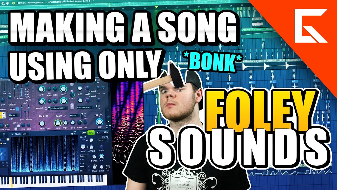 Creating a Song Using ONLY Foley Sounds [WEIRD]