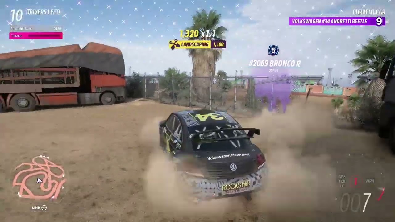 Forza Horizon 5 Eliminator | Second Place - 9 Volkswagen #34 Andretti Beetle