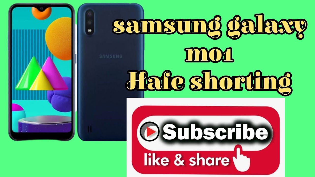 samsung galaxy m01 hafa shorting