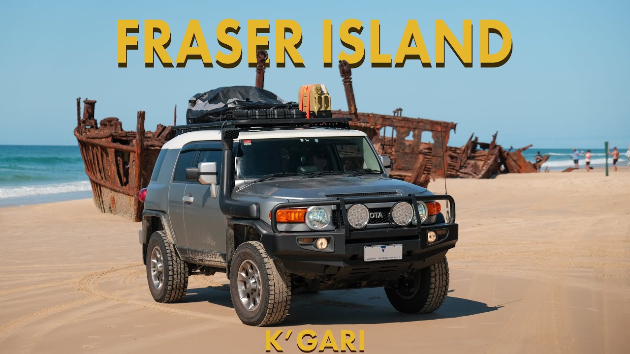 Fraser Island (K'gari) in an FJ Cruiser | Fuji XS10 4K