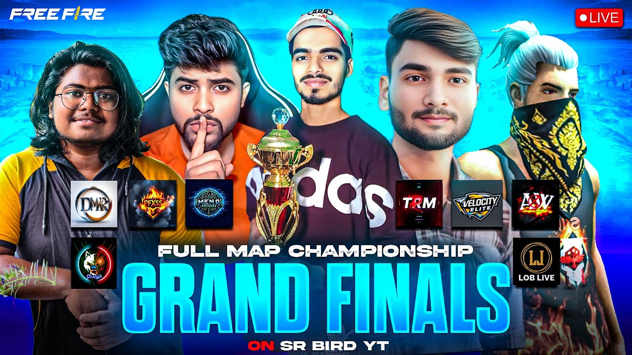 GRAND-FINALE 🔥 SR BIRD FULL MAP CHAMPIONSHIP 🏆||  👑 Sr Bird - freefirelive