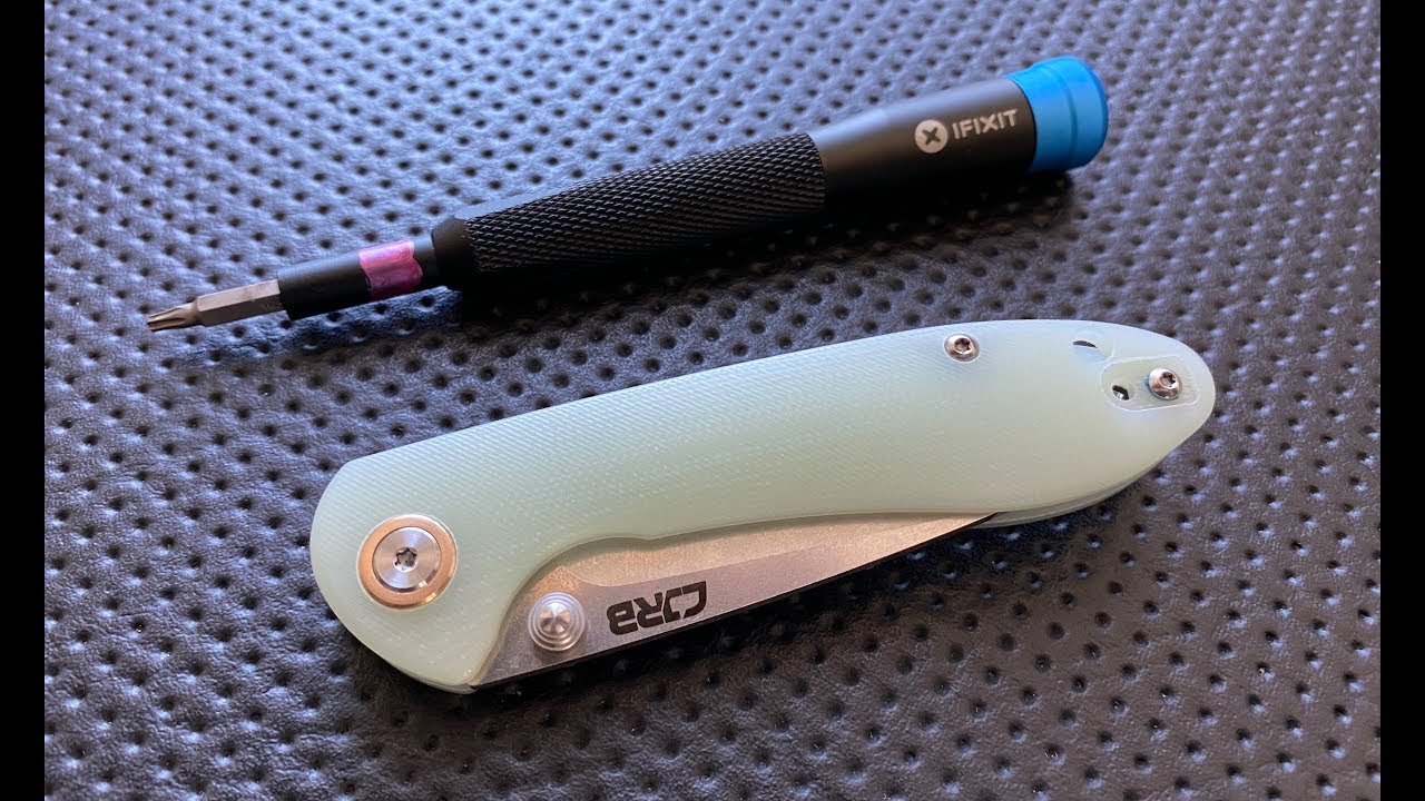 How to disassemble and maintain the CJRB Knives Feldspar Pocketknife