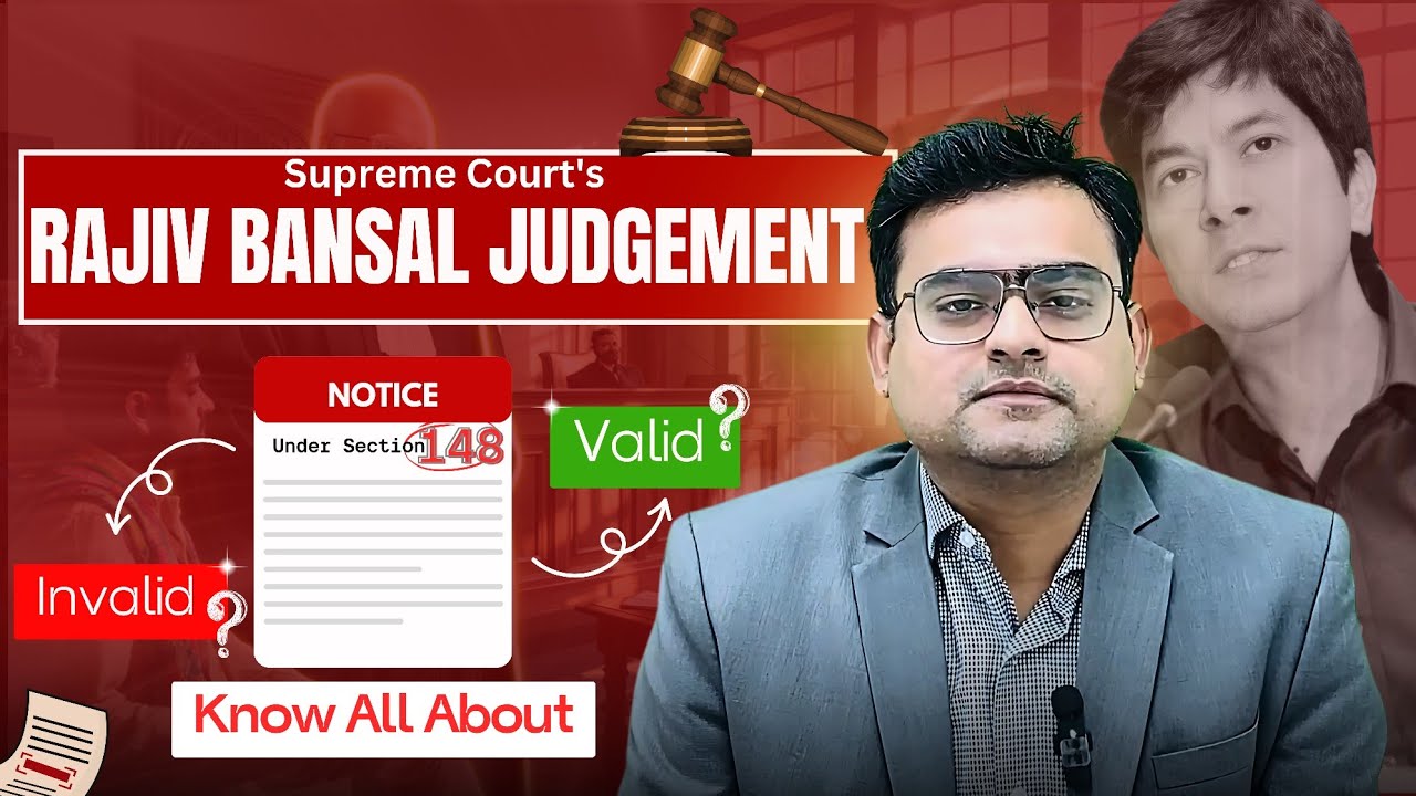 Is Your Notice U/S 148 : Valid Or Invalid ?