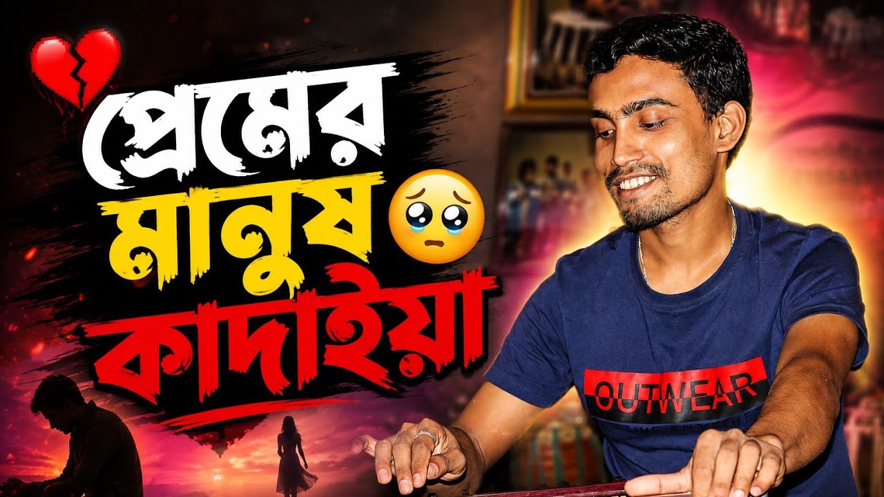 || প্রেমের মানুষ কাঁদাইয়া || তাতে কিসে শান্তি পাও? #বাংলা_ফোন_গান #coversong : @sanydhar