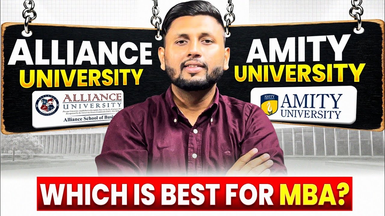 Alliance University vs Amity University | Best Private MBA College in India? | Online MBA Colleges