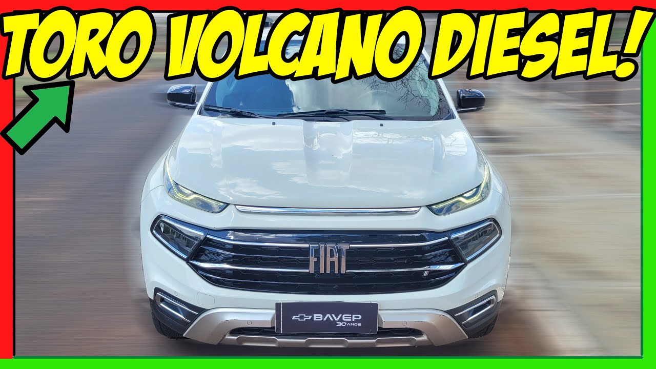 MAIS CONFIÁVEL QUE S10? FIAT TORO VOLCANO 2.0 TURBO DIESEL 4X4 2022! RANGER PERDEU?
