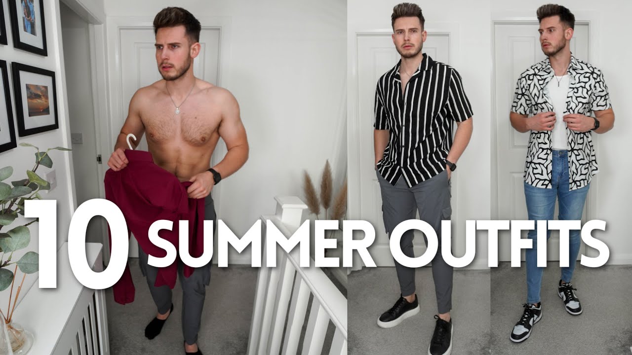 10 Simple Summer Outfits | Men's Summer Outfit Ideas 2022 | Men's Fashion 2022