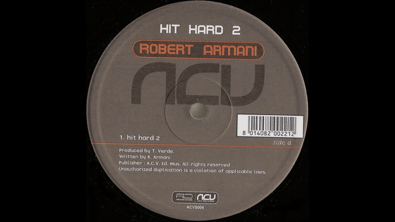 Robert Armani ‎  Hit Hard 2