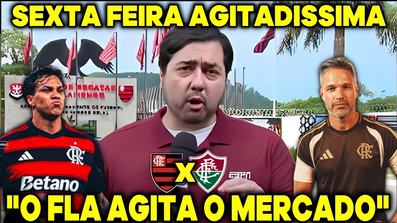 😱SEXTA FEIRA AGITADISSIMA! DIEGO RIBAS NOVO DIRETOR DO FLA ? KAIO JORGE PEDIDO POR LEONARDO JARDIM ?