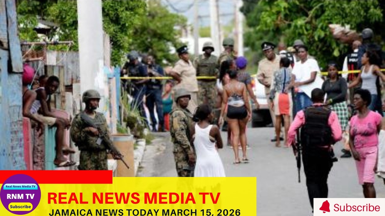 Новости Ямайки сегодня, 15 марта 2026 г. / Real News Media TV