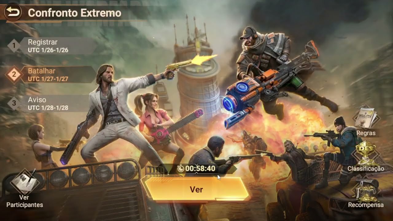 1º Confronto Extremo BOPE Winner (Completo) Doomsday Last Survivors