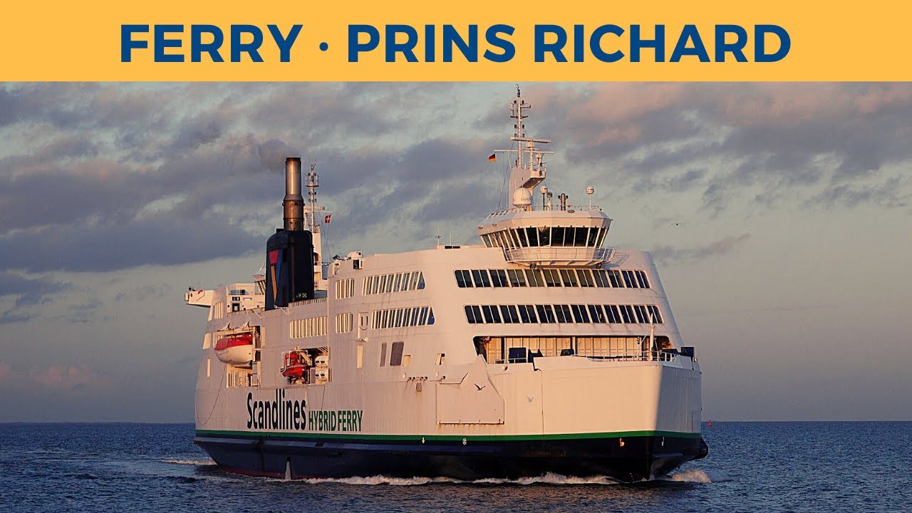 Arrival of ferry PRINS RICHARD, Puttgarden (Scandlines)
