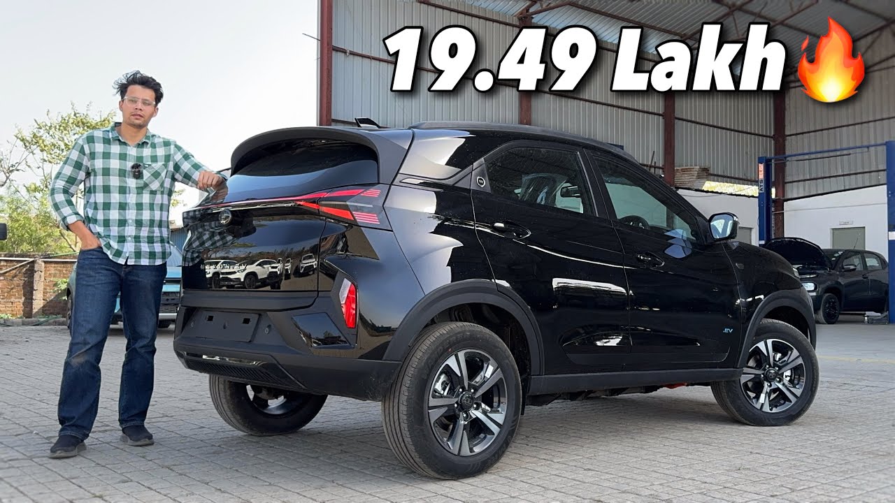 Indian CyberTruck🇮🇳 2024 Tata Nexon EV Dark Edition Empowered Plus LR Review