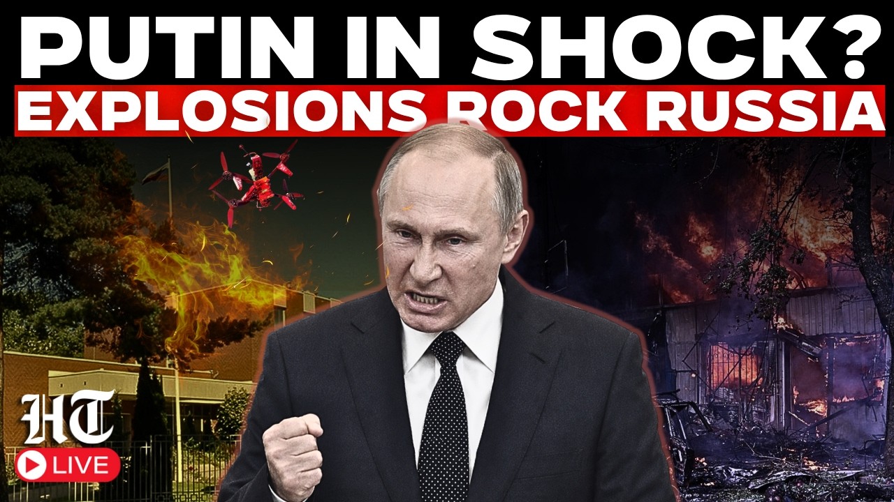 Russia-Ukraine War LIVE: Putin in Shock? Massive Explosions Rock Russia After Ukraine Strike | War