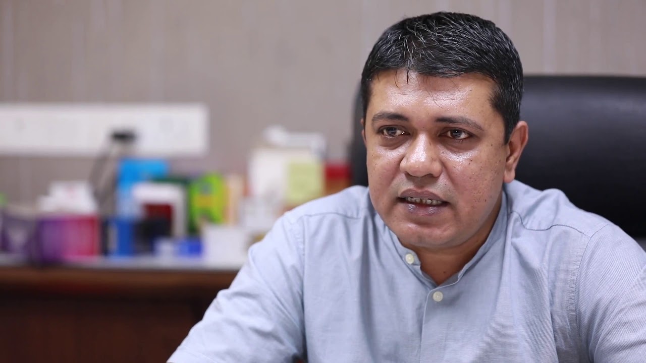 Naimesh Naik owner of Weepack banks upon Komori Lithrone G37